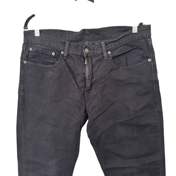 LEVI'S 511 Slim Fit Denim Jean Black 34/32 - Picture 5 of 6